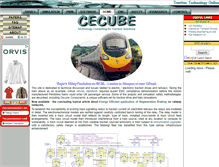 Tablet Screenshot of cecube.co.uk